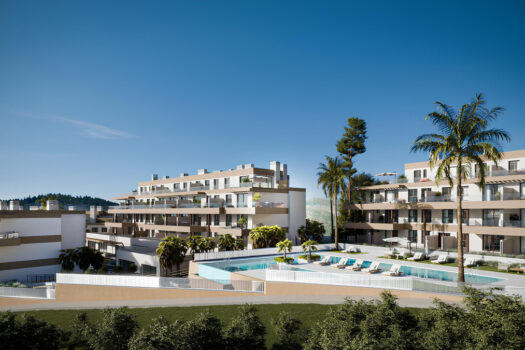 Apartmán – 3 ložnice – Mijas