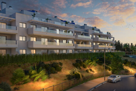 Apartmán v přízemí – 2 ložnice – Mijas