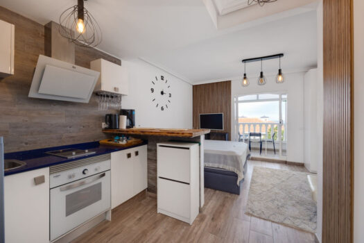 Apartmán s 1 ložnicí a výhledem na moře, 600 m od pláže – La Mata