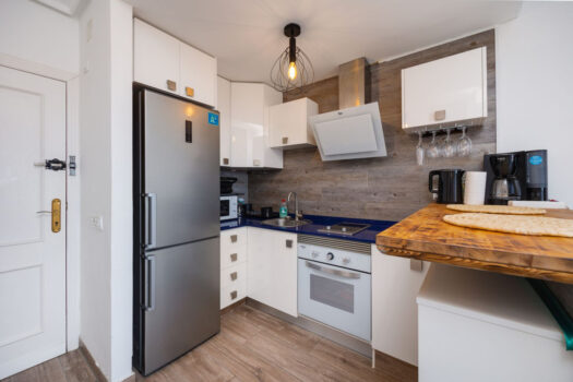 Apartmán s 1 ložnicí a výhledem na moře, 600 m od pláže – La Mata