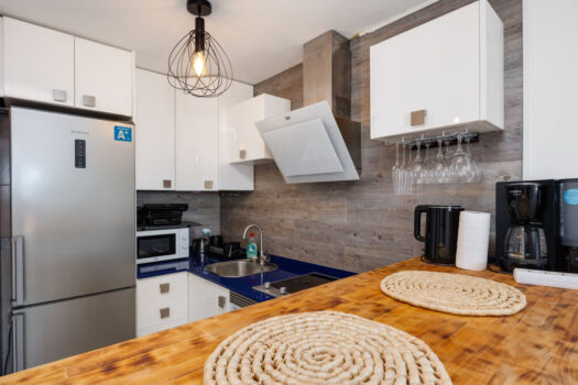 Apartmán s 1 ložnicí a výhledem na moře, 600 m od pláže – La Mata