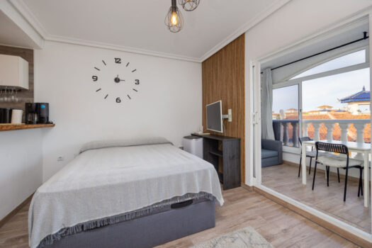 Apartmán s 1 ložnicí a výhledem na moře, 600 m od pláže – La Mata