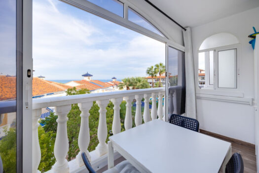 Apartmán s 1 ložnicí a výhledem na moře, 600 m od pláže – La Mata