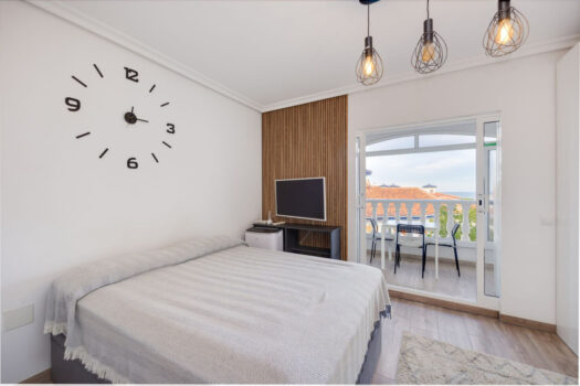 Apartmán s 1 ložnicí a výhledem na moře, 600 m od pláže – La Mata