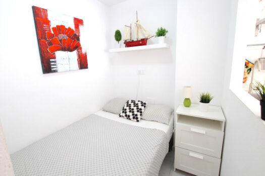 Apartmán s 1 ložnicí, jižní terasou a výhledem na moře – La Mata