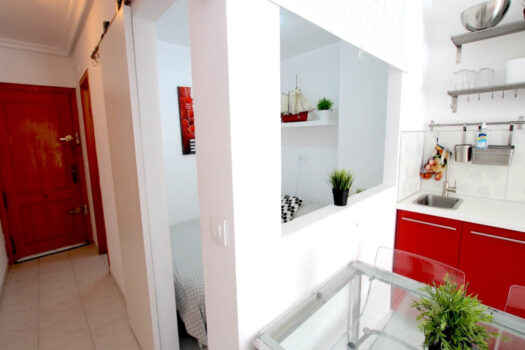Apartmán s 1 ložnicí, jižní terasou a výhledem na moře – La Mata