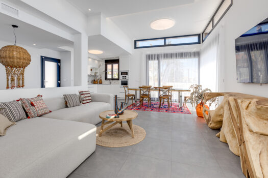 Moderní vila se 4 ložnicemi a výhledem na moře, 60 m od pláže – La Mata