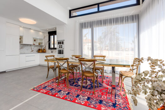 Moderní vila se 4 ložnicemi a výhledem na moře, 60 m od pláže – La Mata